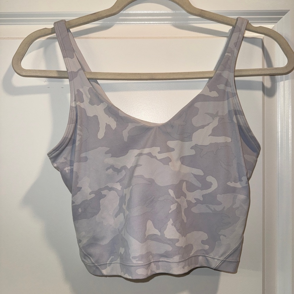 Lululemon Camo Print Align Top